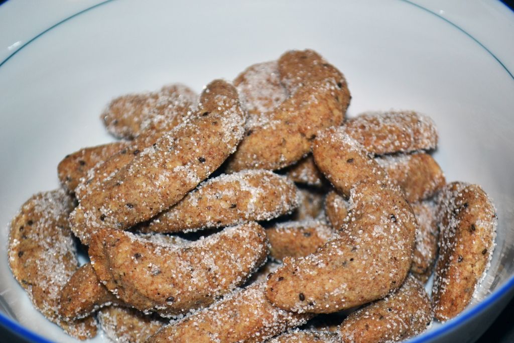 Chia vianočné rožteky