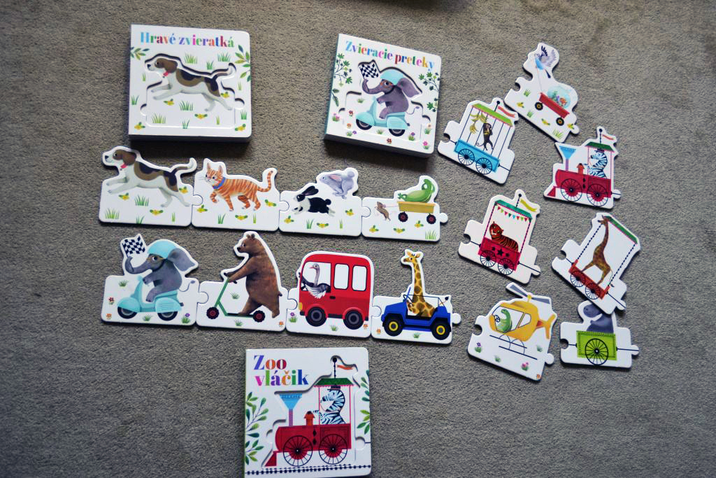 Knižka + Puzzle pre najmenším