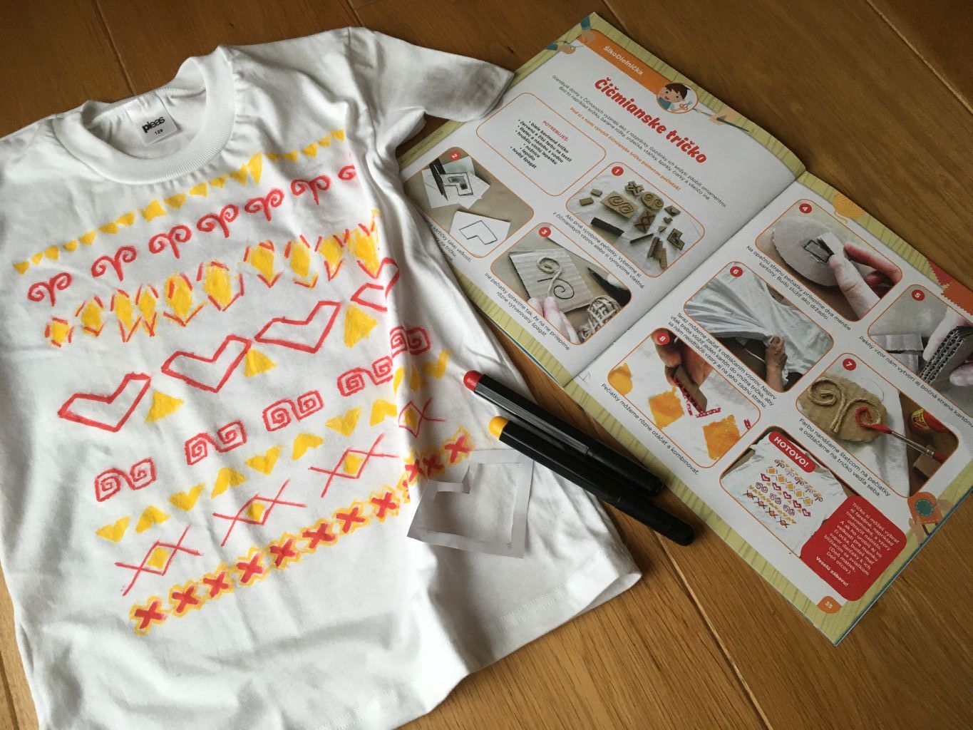 Vyrábali sme si: Čičmianske tričko