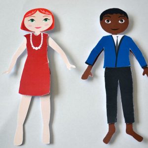 Obliekame a vystrihujeme bábiky