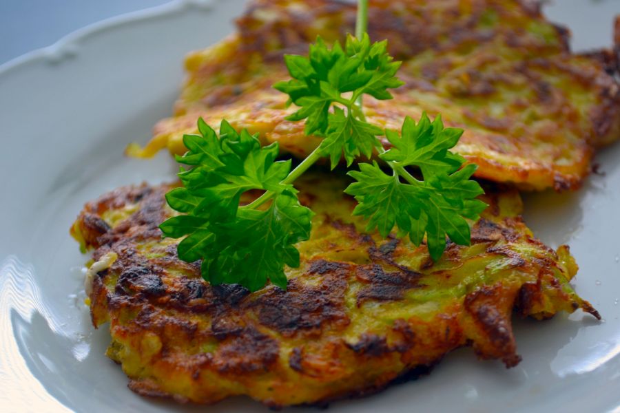 Cuketové placky s ovsenými vločkami