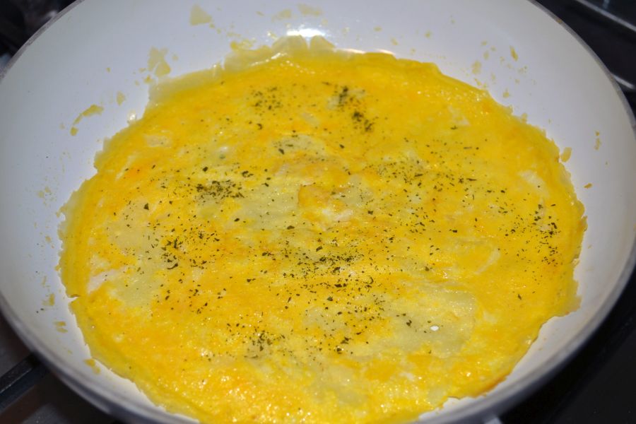 Tekvicová omeleta