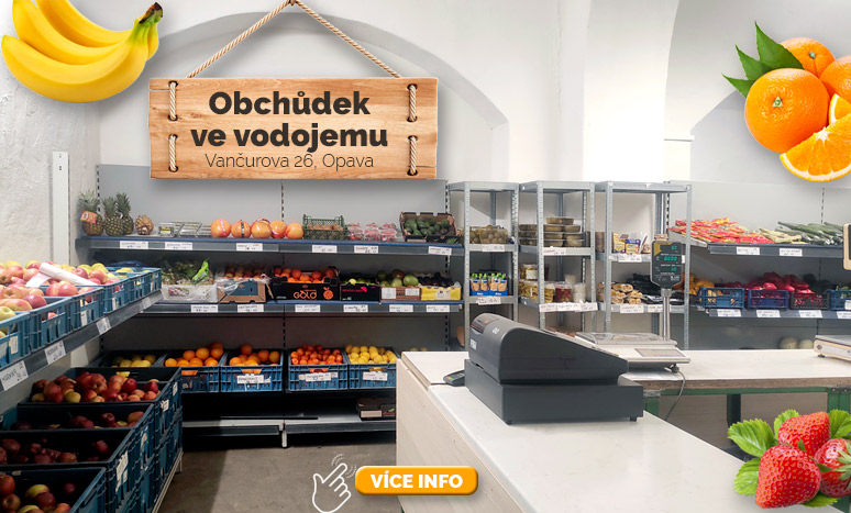 Obchůdek ve vodojemu