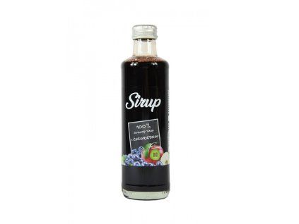 Čučoriedkový 100% ovocný sirup