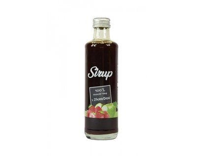 Jahodový 100% ovocný sirup