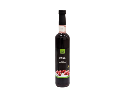 100% višňová prírodná šťava 500 ml