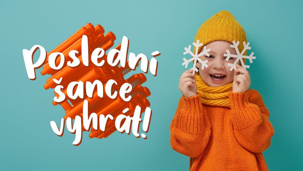 Zimní radovánky a naše soutěž se blíží do finále. Poslední šance si je užít a vyhrát!