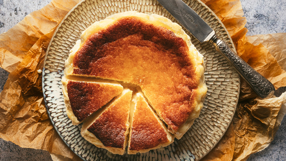 Španělský rakytníkový cheesecake