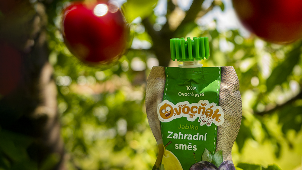 Jak chutnají prázdniny? Nové pyré zahradní směs Vám napoví!