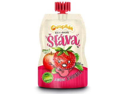 Jahodový mošt 200 ml