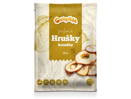 Sušené hruškové kroužky 25g