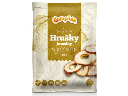 Sušené hruškové kroužky 40g