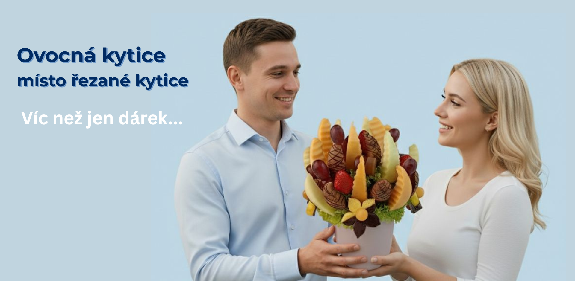 Muž a Žena s Ovocnou kyticí