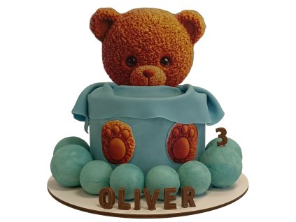 NAROZENINOVÝ DORT MEDVÍDEK