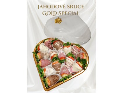 Jahodové srdce GOLD SPECIAL