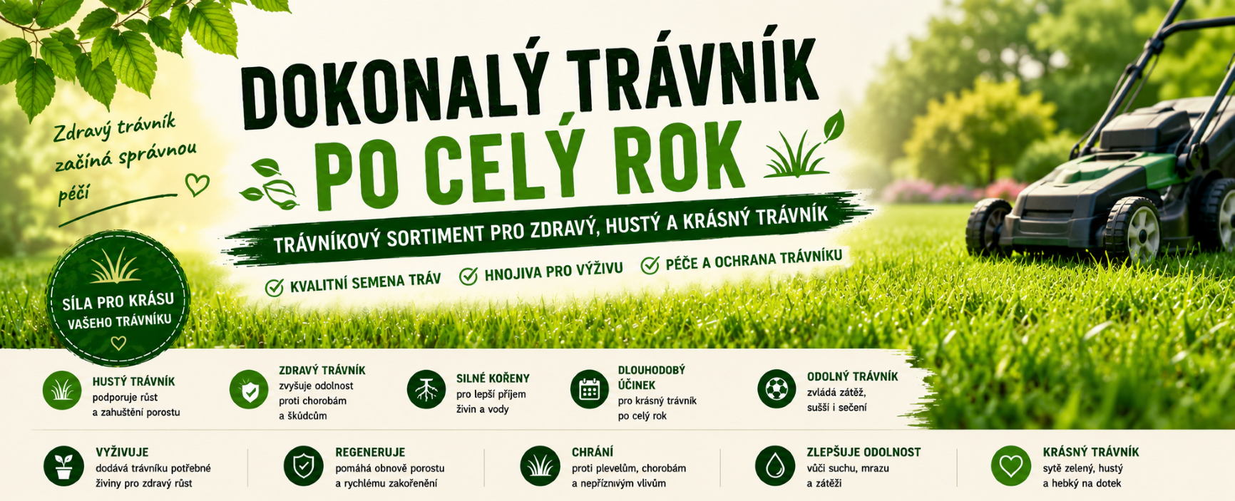 Produkty pro krásný trvník