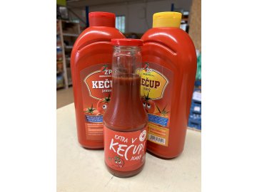 Kečup jemný 500g - sklo