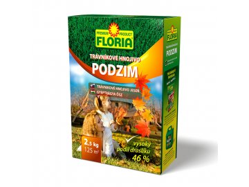 FLORIA Podzimní trávníkové hnojivo 2,5 kg