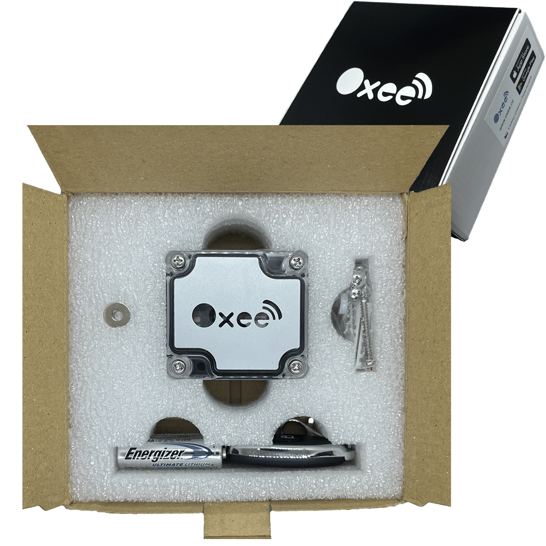 Ukázka obsahu celého balení produktu Oxee