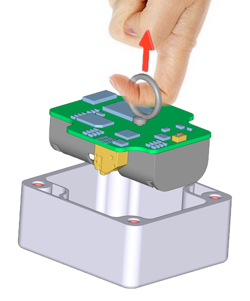 Vytažení Oxee z krabičky