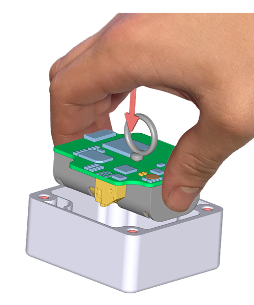 Vrácení Oxee zpět do krabičky