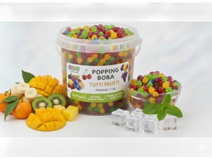 OXO Popping Boby – Tutti Frutti (3,1 kg)