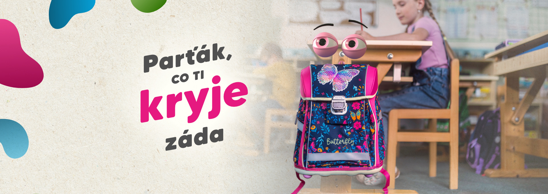 Batoh Oxybag s očičky