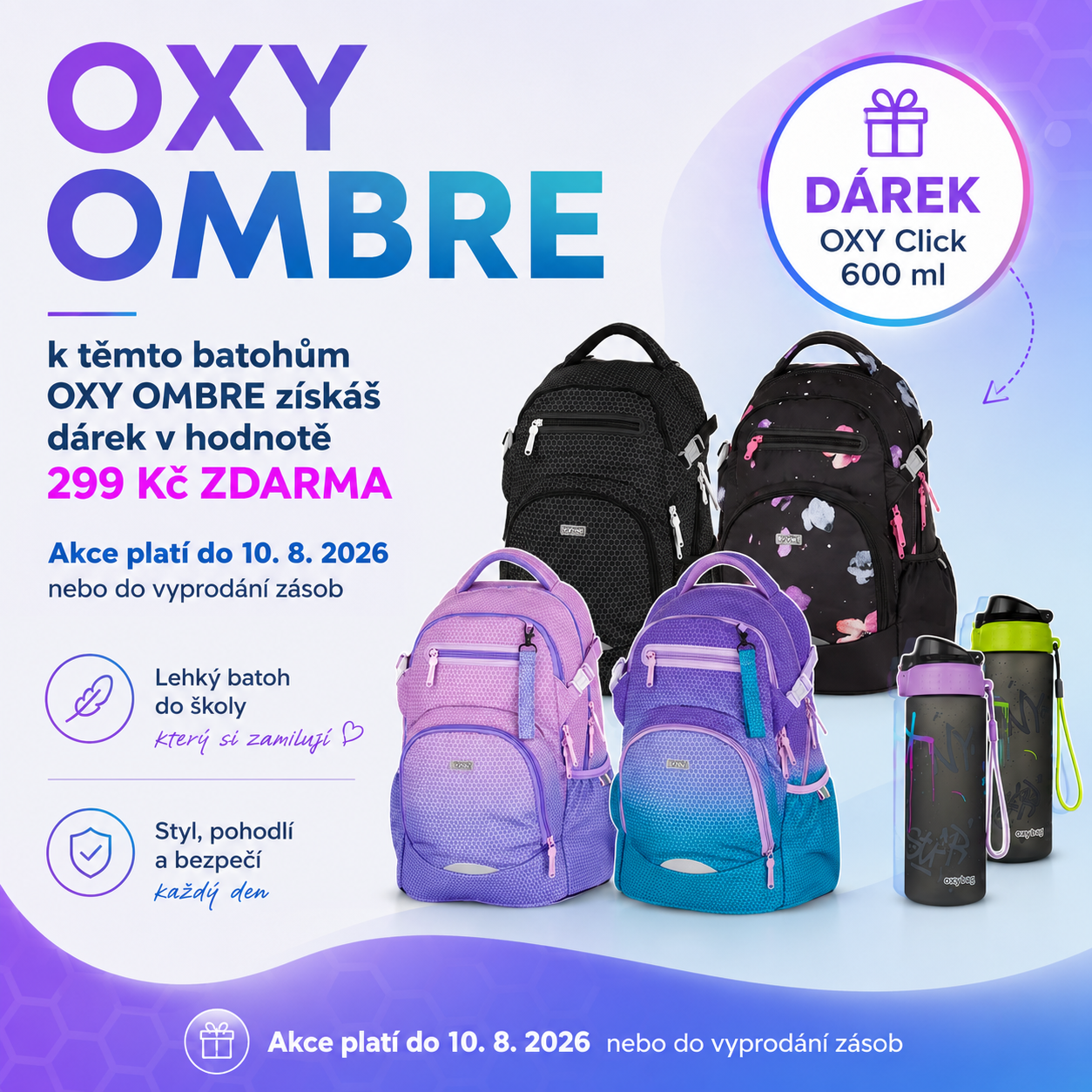 Oxy Ombre + lahev zdarma mobil