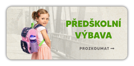 předškolní výbava a věci do mateřské školky