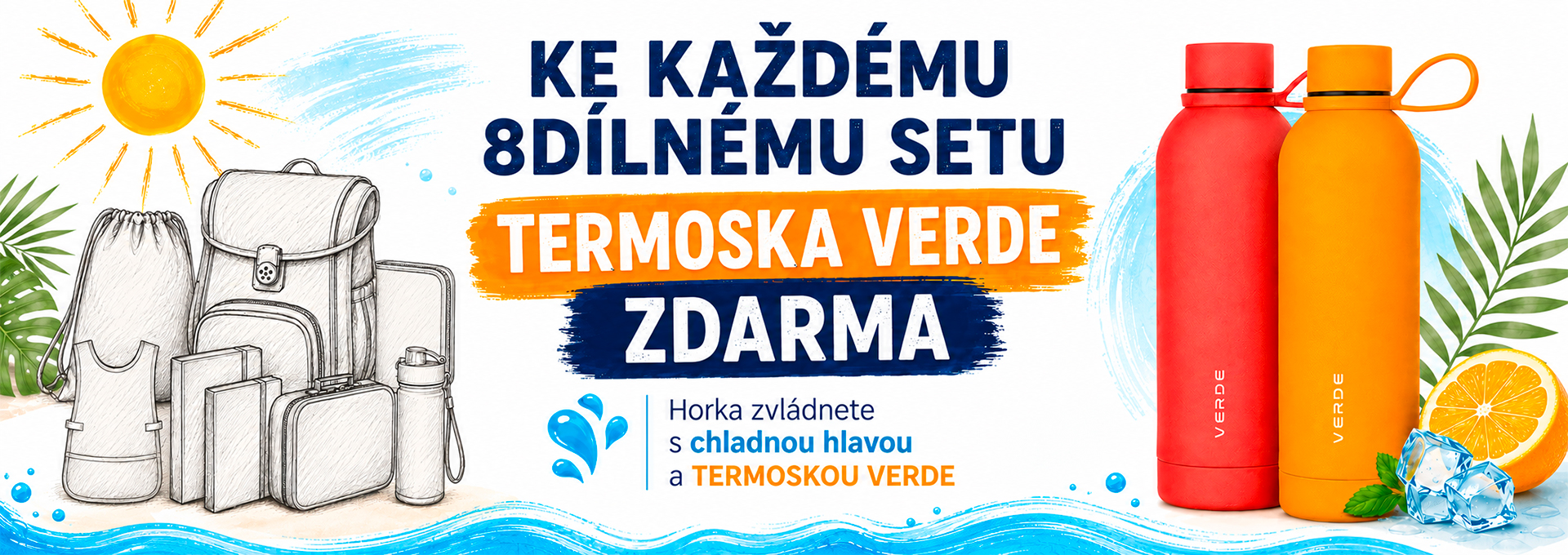 Termosky k 8 dílnému setu