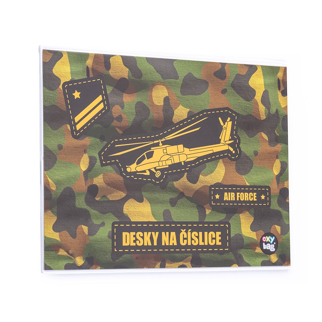 544 desky na cislice helikoptera