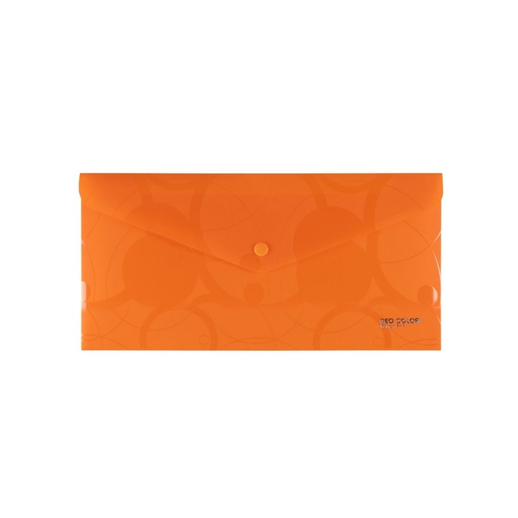 Psaníčko s drukem DL NEO COLORI oranžová