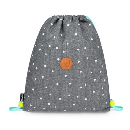 1168 vak na zada oxy scooler grey dots