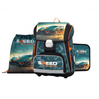 Školní set 3ks PREMIUM  auto