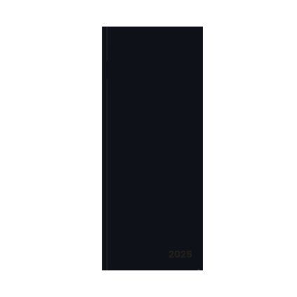 Diář PVC měsíční 2025 Black