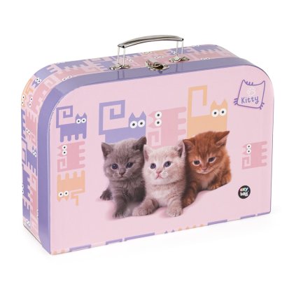 Kufřík lamino 34 cm Mazlíčci koťátka