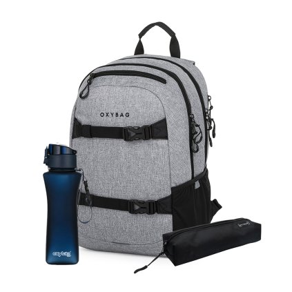 Školní set 3 ks OXY Sport Grey Melange