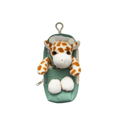 Etue dětská plyšová - Žirafa