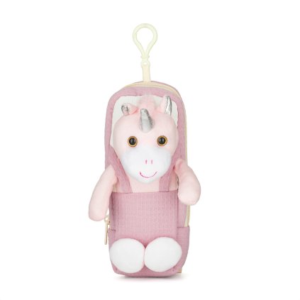 Etue dětská plyšová - Jednorožec