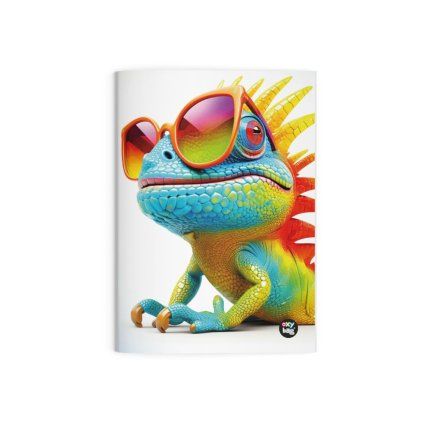Sešit A4 444 crazy animals Chameleon