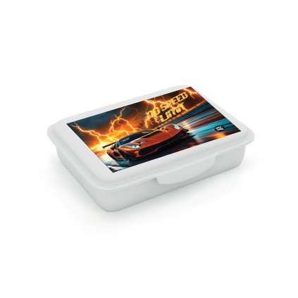 Box na svačinu s přihrádkou auto Speed