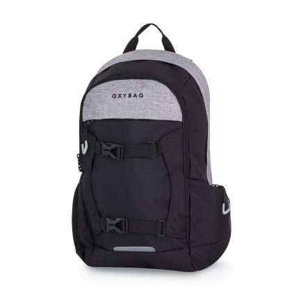Studentský batoh OXY ZERO Grey Backpack