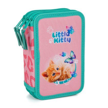 Penál 3 p. prázdný Kočka Little Kitty