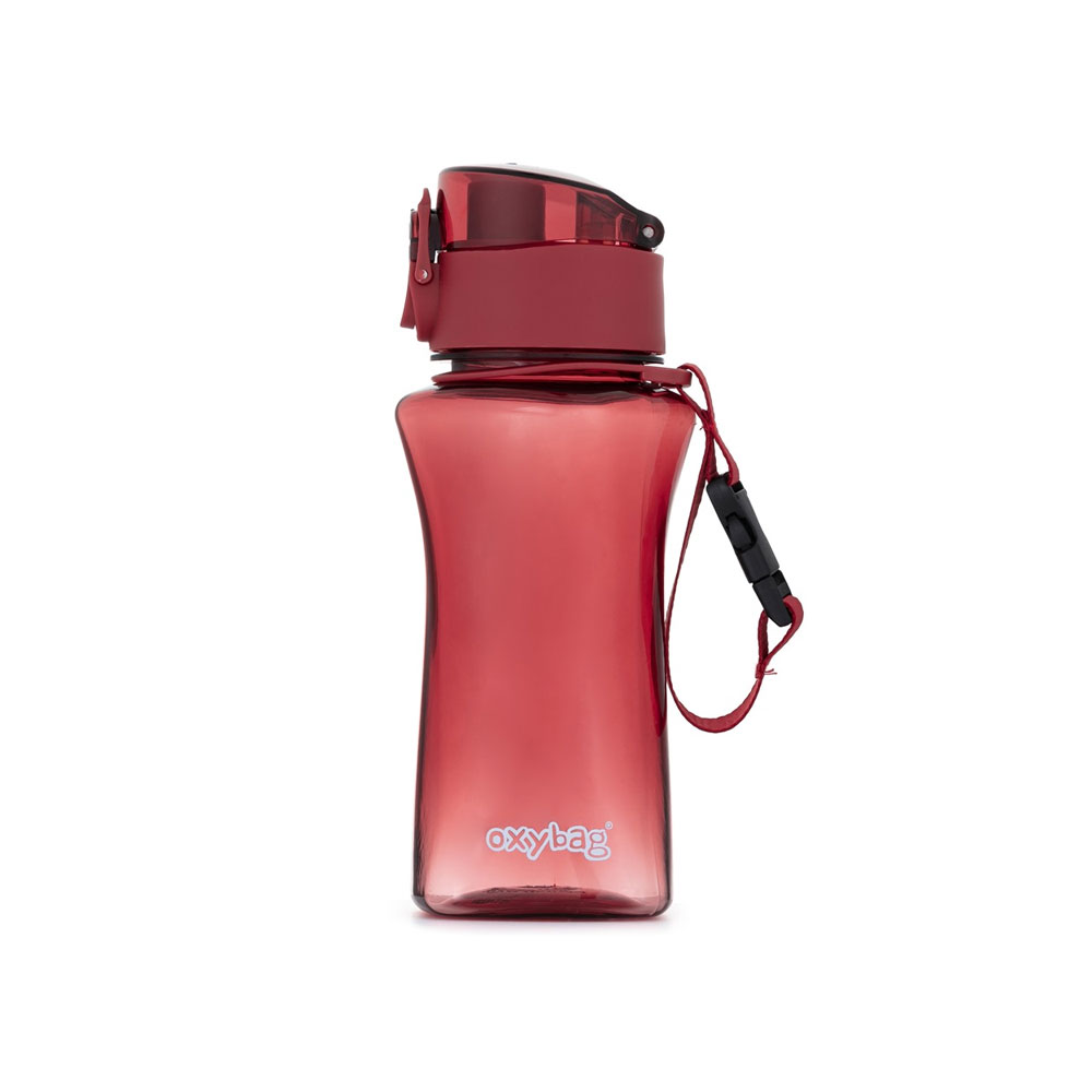 Levně Oxybag Láhev OXY TWiST 400 ml pastel red