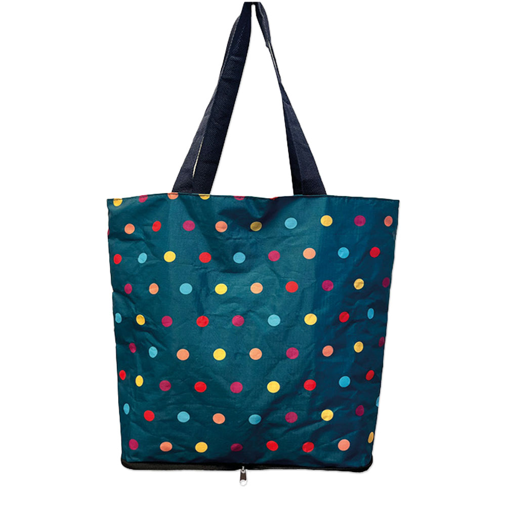Levně Oxybag Skládací nákupní taška Happy Dots