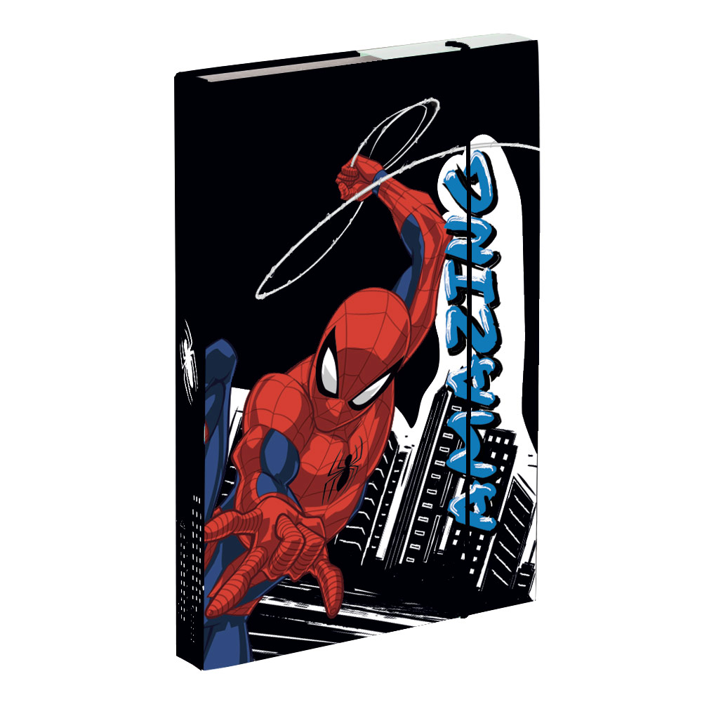 Levně Oxybag Box na sešity A4 Spiderman