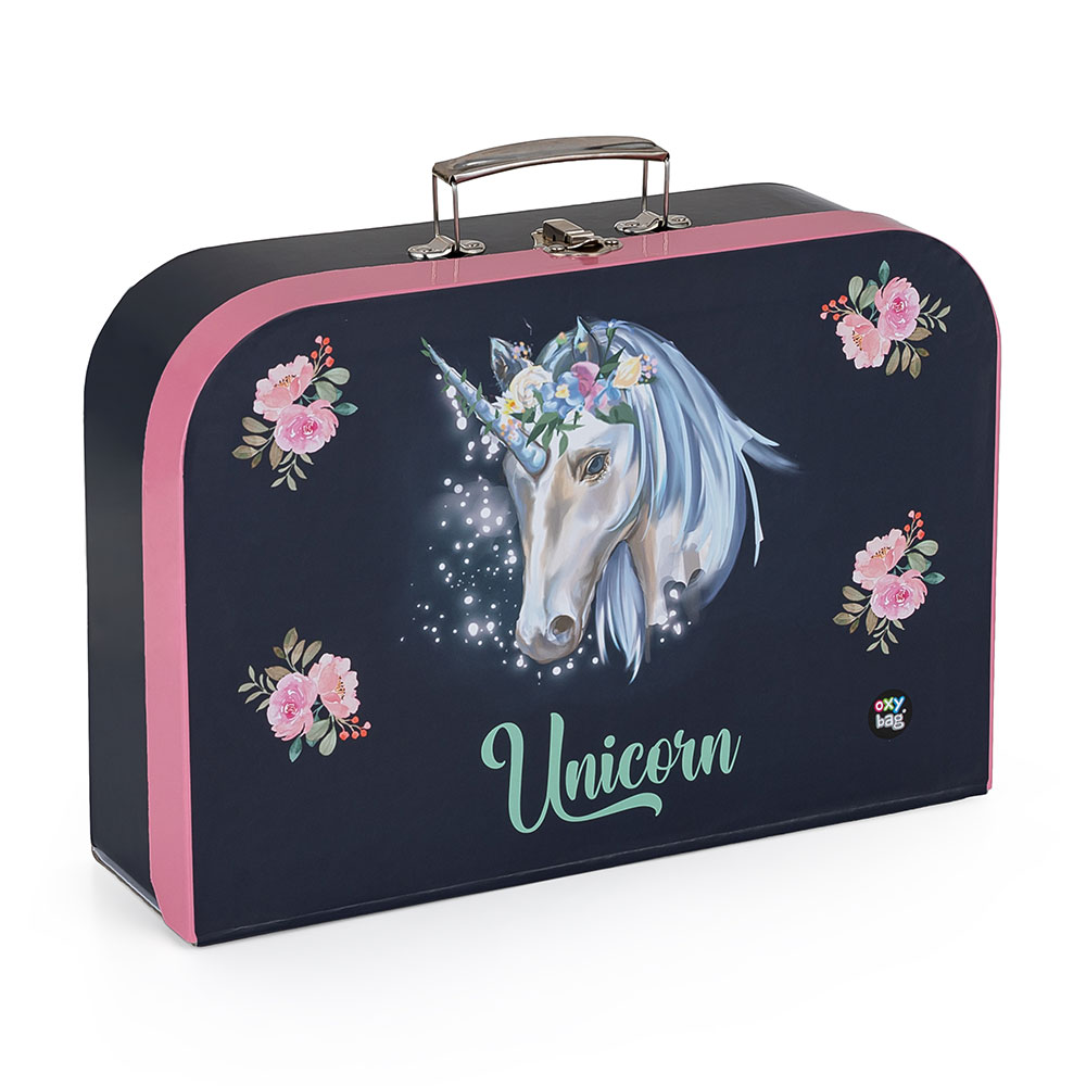 Levně Oxybag Kufřík lamino 34 cm Unicorn 1