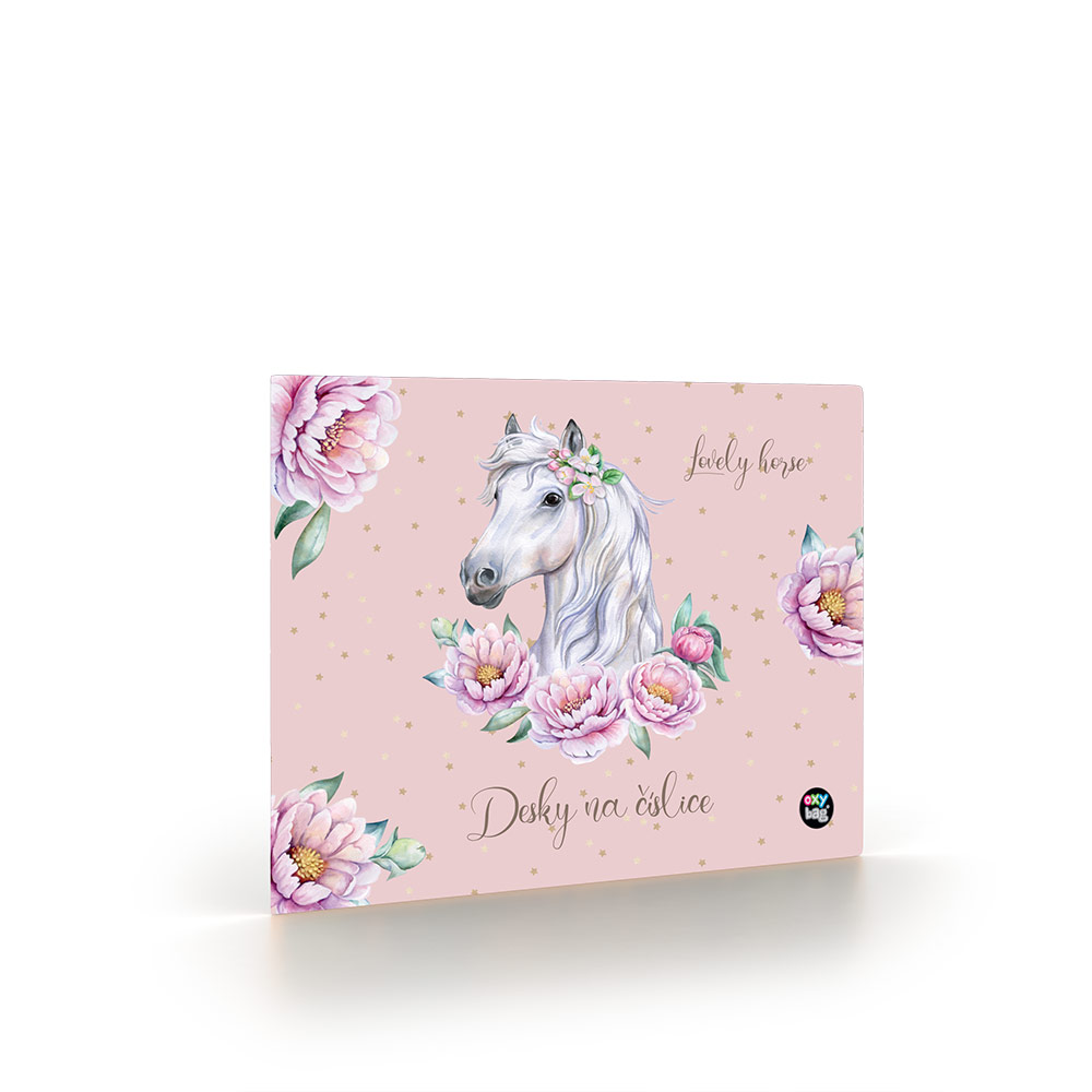 Levně Oxybag Desky na číslice kůň romantic