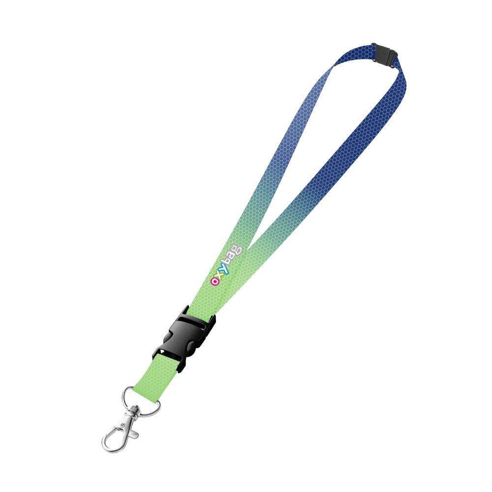 Levně Oxybag Klíčenka s karabinkou OXY Ombre Blue