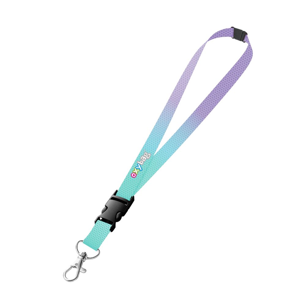 Levně Oxybag Klíčenka s karabinkou OXY Ombre Pink